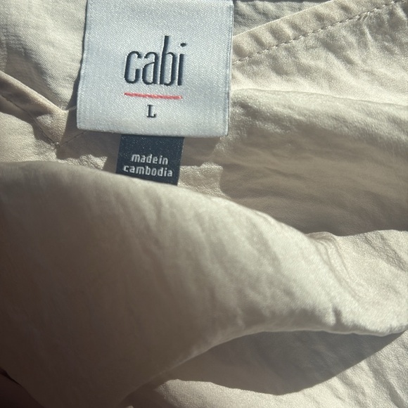 NWOT CAbi #4177 Snapshot Top Size Large - Picture 5 of 8